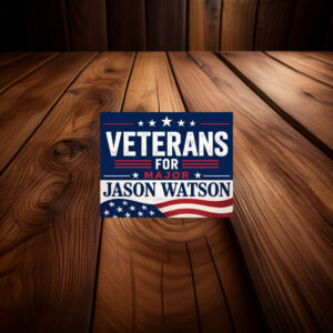 Major Jason Watson Sticker