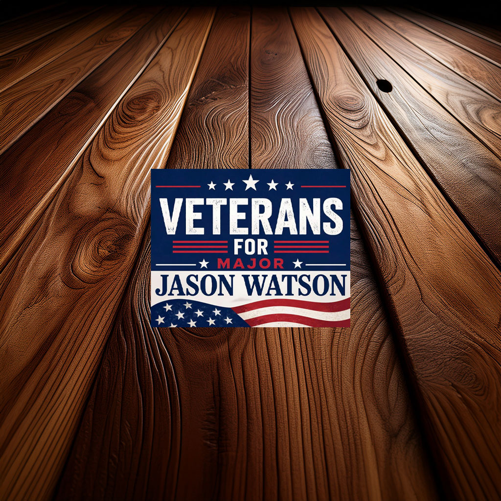 Major Jason Watson Sticker