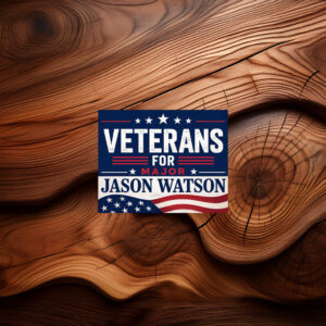 Major Jason Watson Sticker