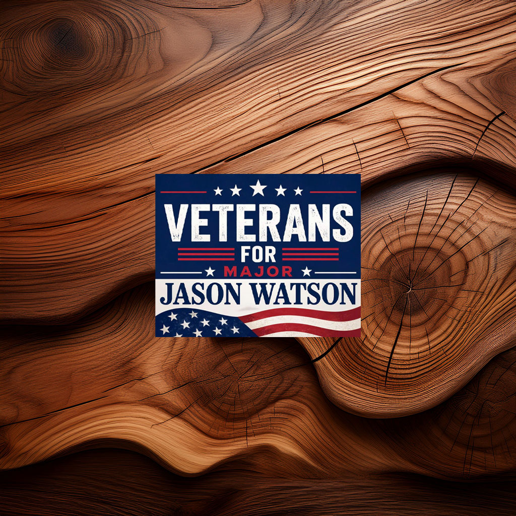 Major Jason Watson Sticker