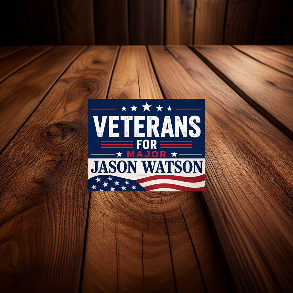 Major Jason Watson Sticker