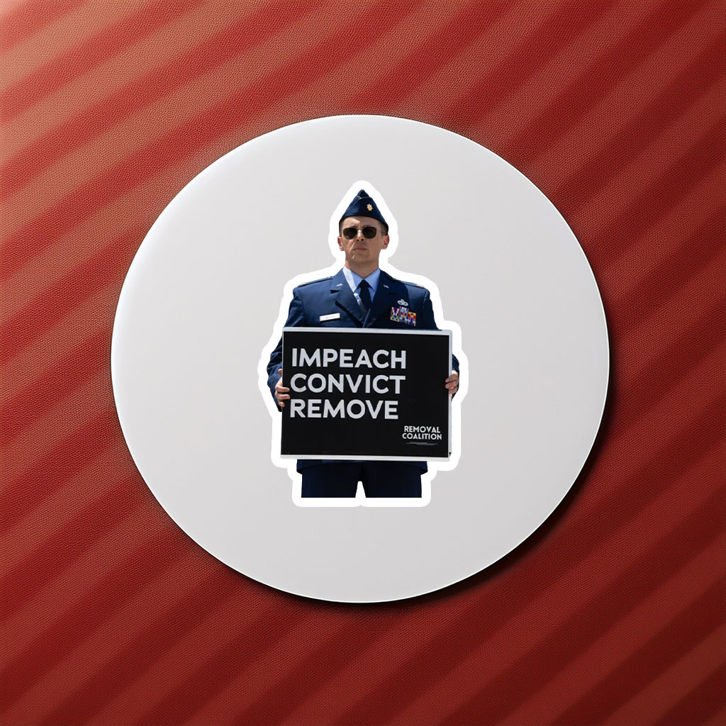 Major Jason Watson Stickers