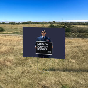 Major Jason Watson Yard Sign