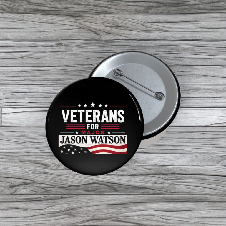 Major Jason Watson for US Button