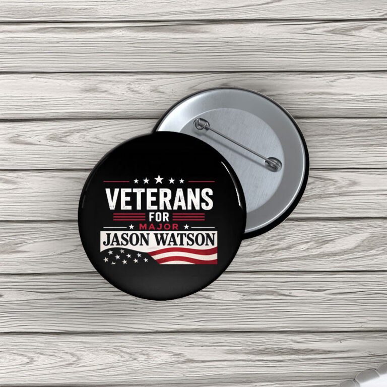 Major Jason Watson for US Button