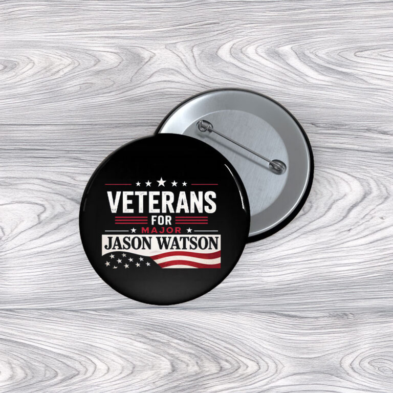 Major Jason Watson for US Button