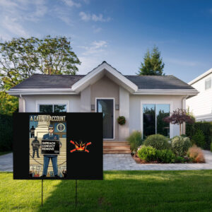 Major Jason Watson of the US Yard Sign