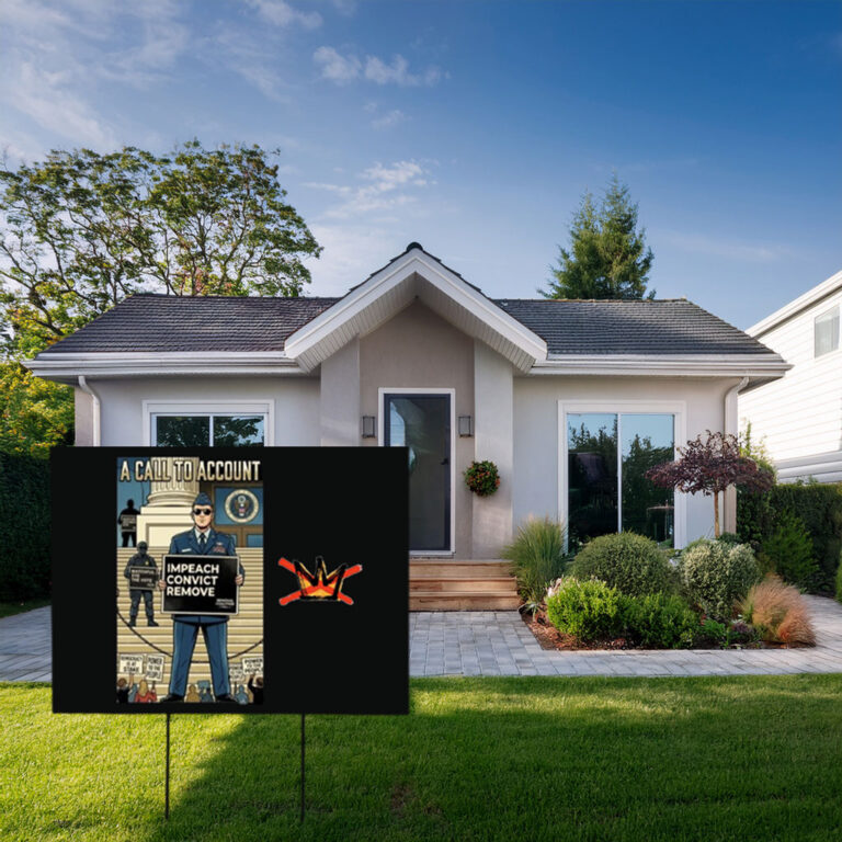 Major Jason Watson of the US Yard Sign