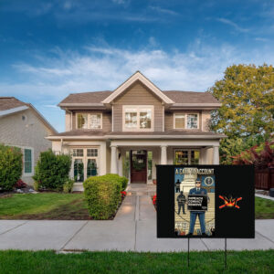 Major Jason Watson of the US Yard Sign