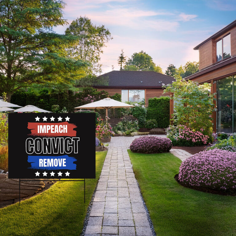 Major Watson 2026 — Impeach Remove Convict Yard Sign