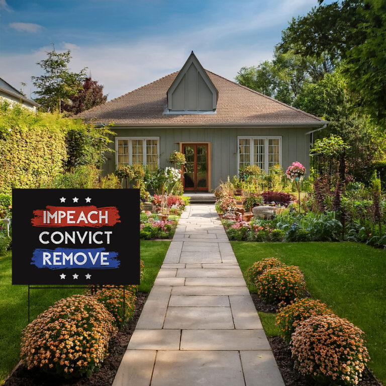 Major Watson – Impeach Remove Convict Yard Sign 2026