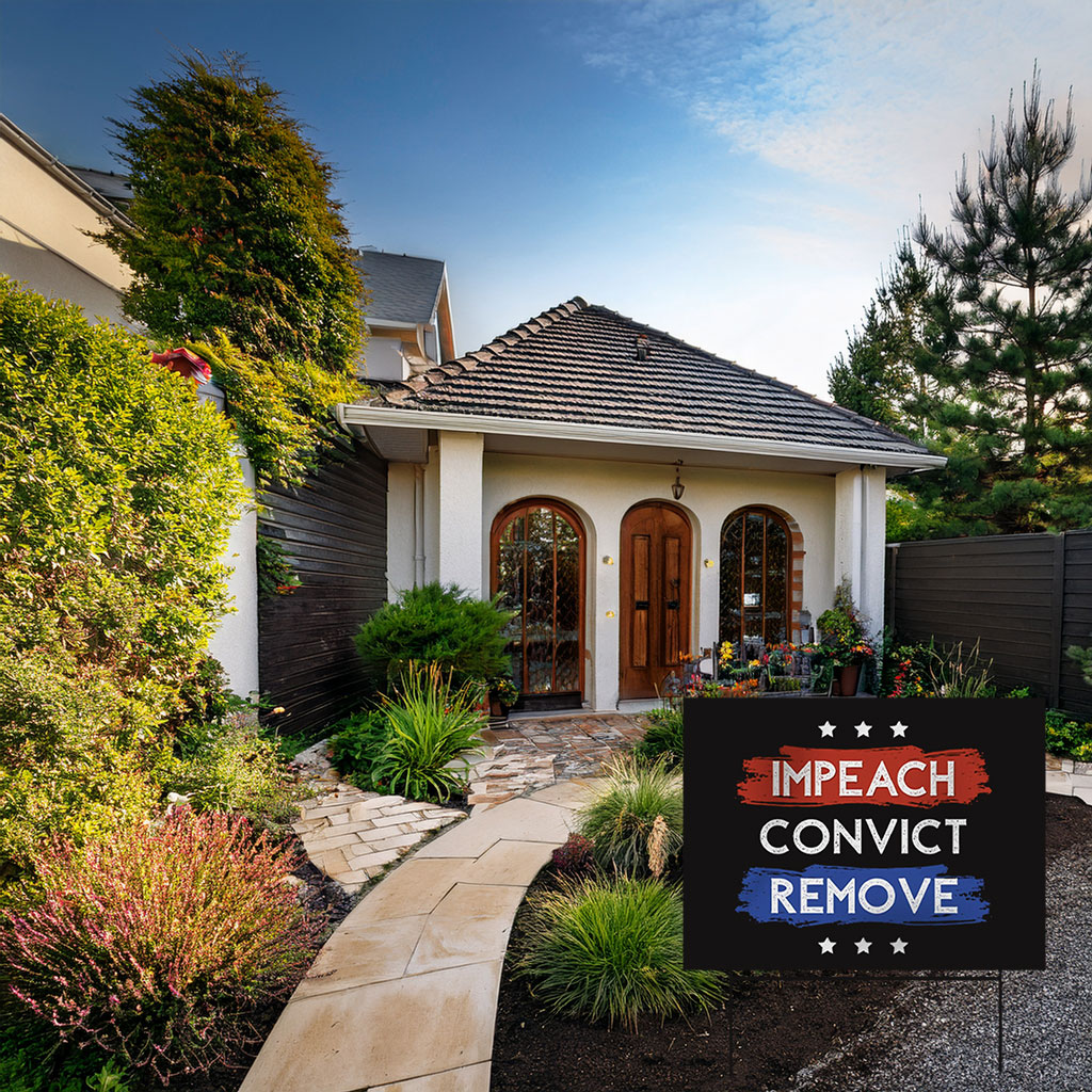 Major Watson – Impeach Remove Convict Yard Sign 2026