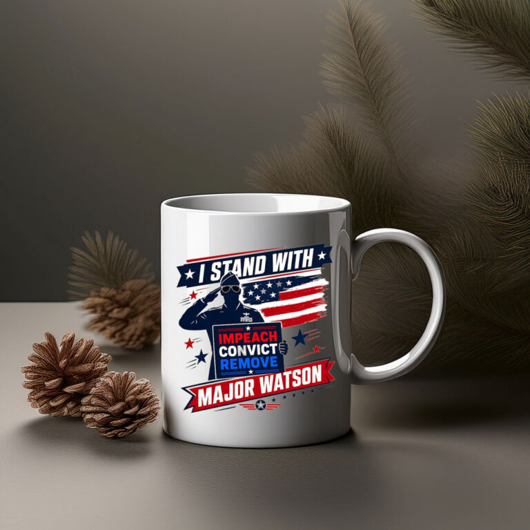 Stand with Major Watson Impeach Convict Remove Anti Trump Mug