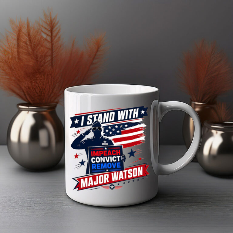 Stand with Major Watson Impeach Convict Remove Anti Trump Mug