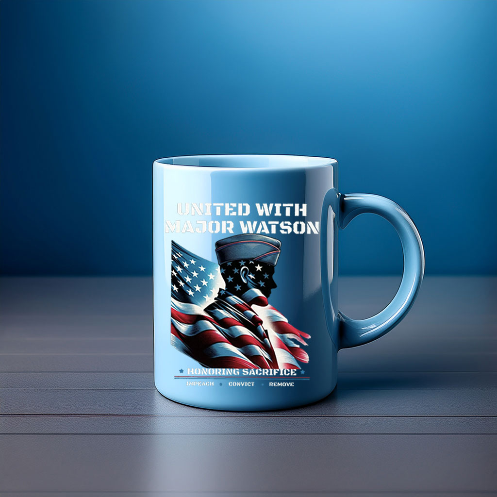 United With Major Watson — Impeach Convict Remove Mug