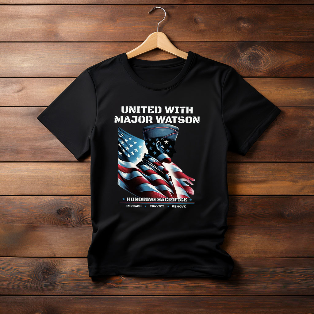 United With Major Watson — Impeach Convict Remove Tee