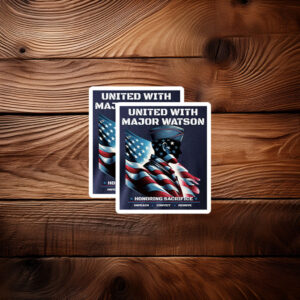 United with Major Watson – Impeach Convict Remove Sticker